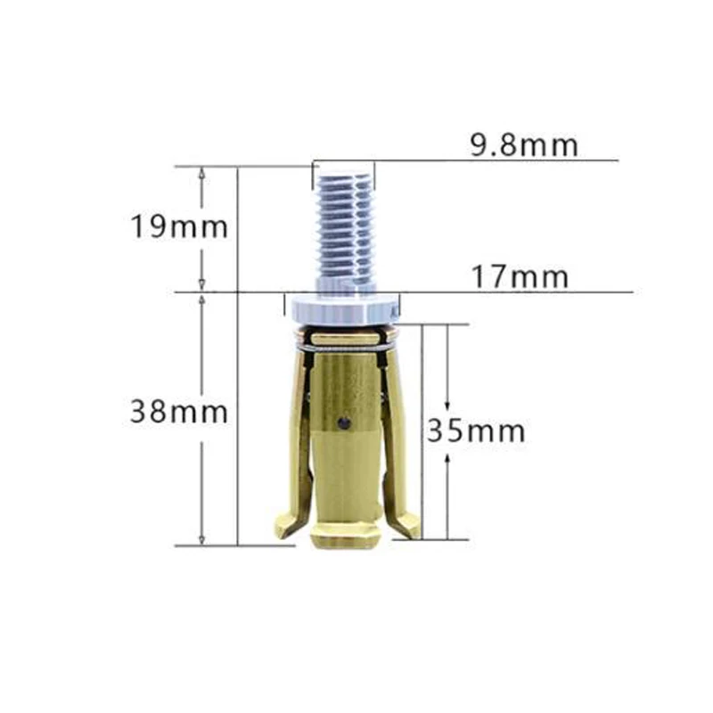 Imagem -03 - Externo Rosca Claw Clamp Petal Pull Tool Fresagem Cnc Machine Center Bt30 Bt40 45 Graus Gripper