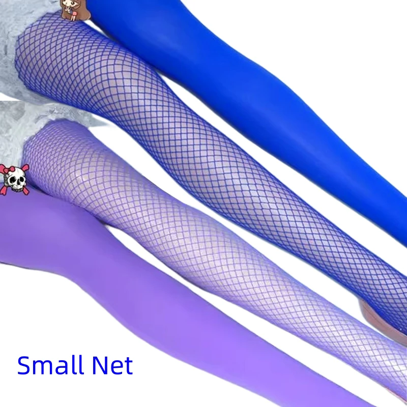 2026 Frühjahr/Sommer Damen 80D D-Strumpfhose, einbeinige Netzstrumpfhose, asymmetrische Strumpfhose, kombinierbare Strumpfhose – Detail 5