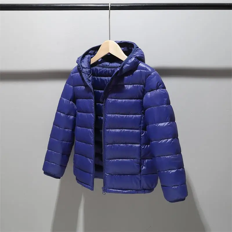 

6 Autumn Winter Kids Down Jackets for Girls Children Clothes Warm Down Coats for Boys Toddler Girls Outerwear Clothes 3-14 Years