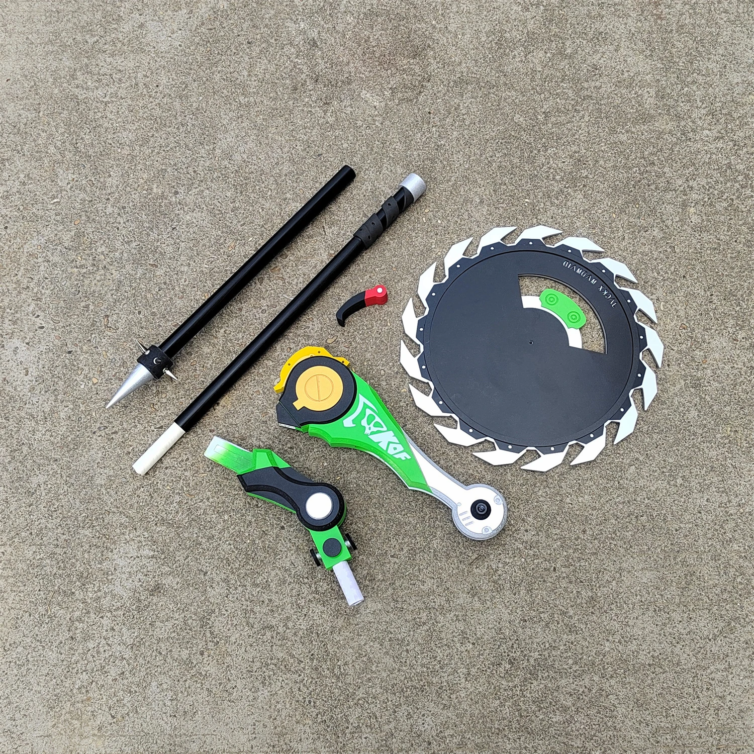 كورين ويكس رأى Zenless منطقة صفر تأثيري الدعائم الأسلحة 165 سنتيمتر لعبة هالوين عيد الميلاد يتوهم ملابس تنكرية للحفلات اكسسوارات شعر مستعار #6