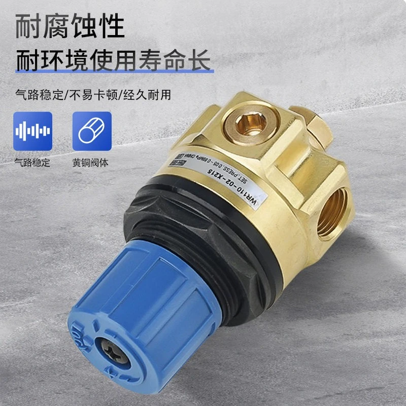 Water Pressure Reducing Valve WR110-02-X224/X215 Thickened 2-point Inner Wire Regulator Adjustable DN8