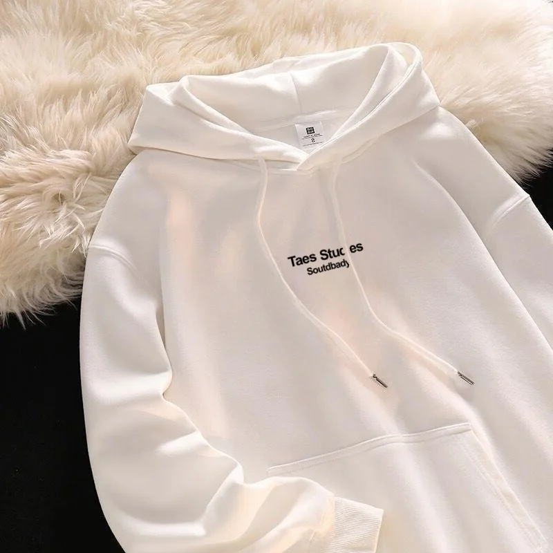 هوديس مقنعين المتضخم النساء متعدد جيب ديكور ملابس خارجية الجنس التدرج الكلاسيكية متعدد الألوان أربعة مواسم كول اصطف شيك Ins