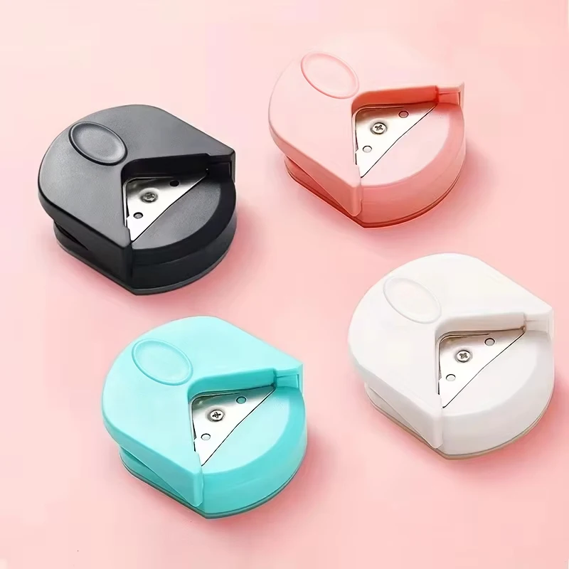 1/4szt R4 Card Rounded Cutter Corner Rounder Paper Portable Hole Trimmer Angle Border Punch Photo Scrapbook Office DIY Craft Tool