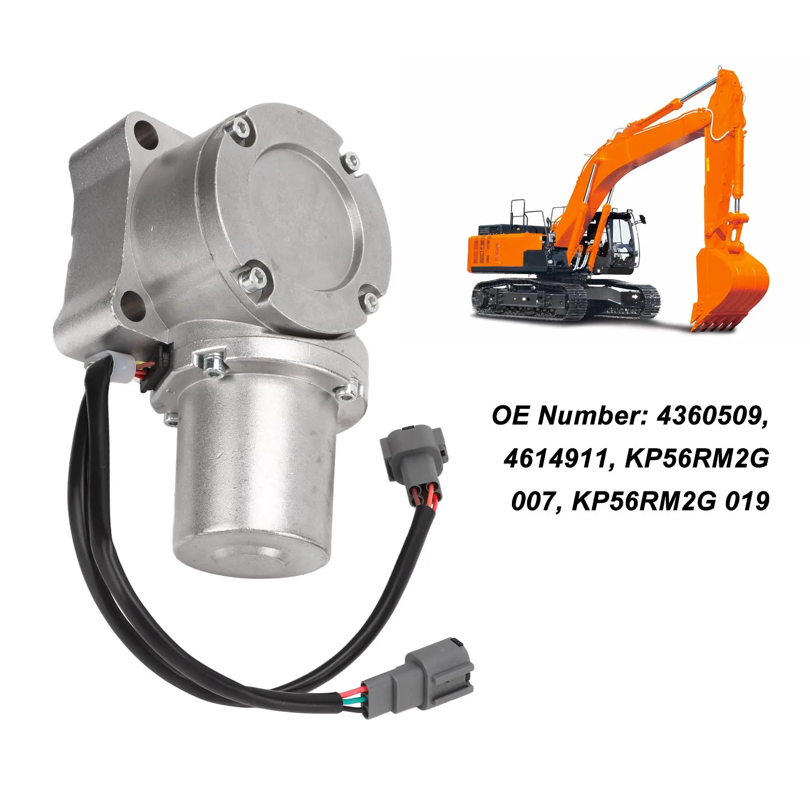

KP56RM2G 007 Replacement Speed Control Motor Practical Wear Resistant Anti Aging High Strength for Excavator