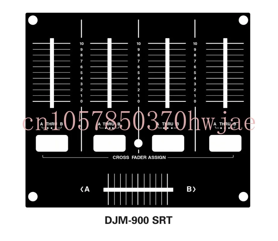 Pioneer Mixer DJM-900 NEXUS SRT NXS2 Skin Pusher Panel Protective Film