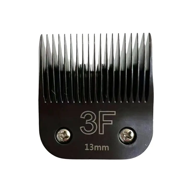 For Wahl KM 10 For Andis AG/AGC/SMC/Oster A5/Classic 76 Animal Clippers Compatible 3F 13Mm Pro Detachable Blade For Hair Trimmer