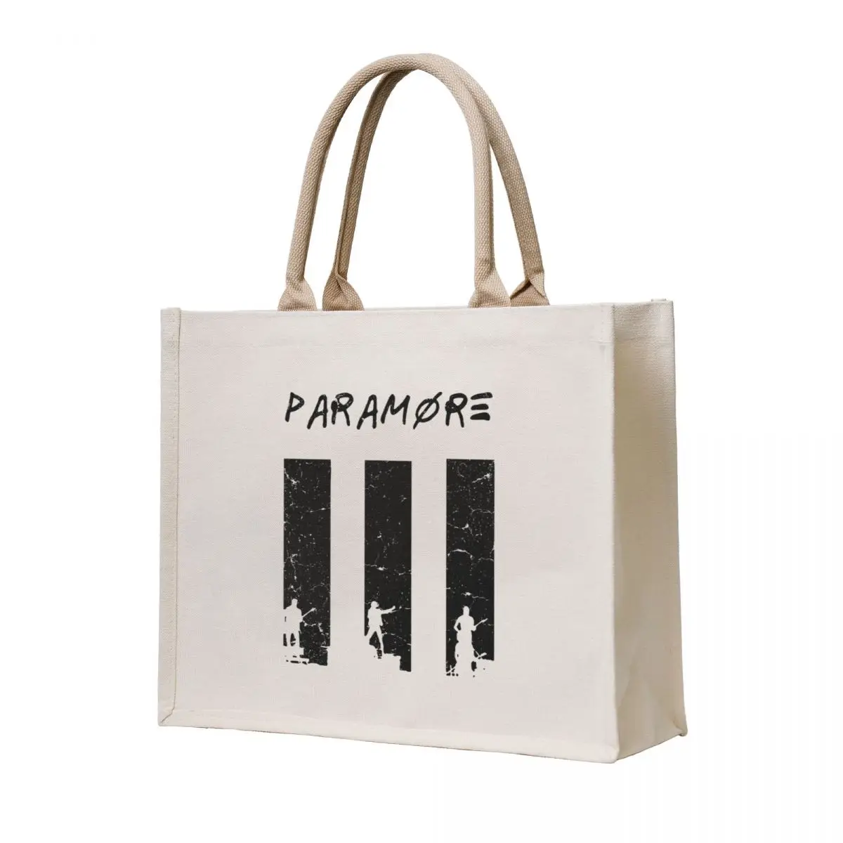 

Three Black Pilar Tote Bag tote bag screen Women's shopper bag Portable shopping canvas bags