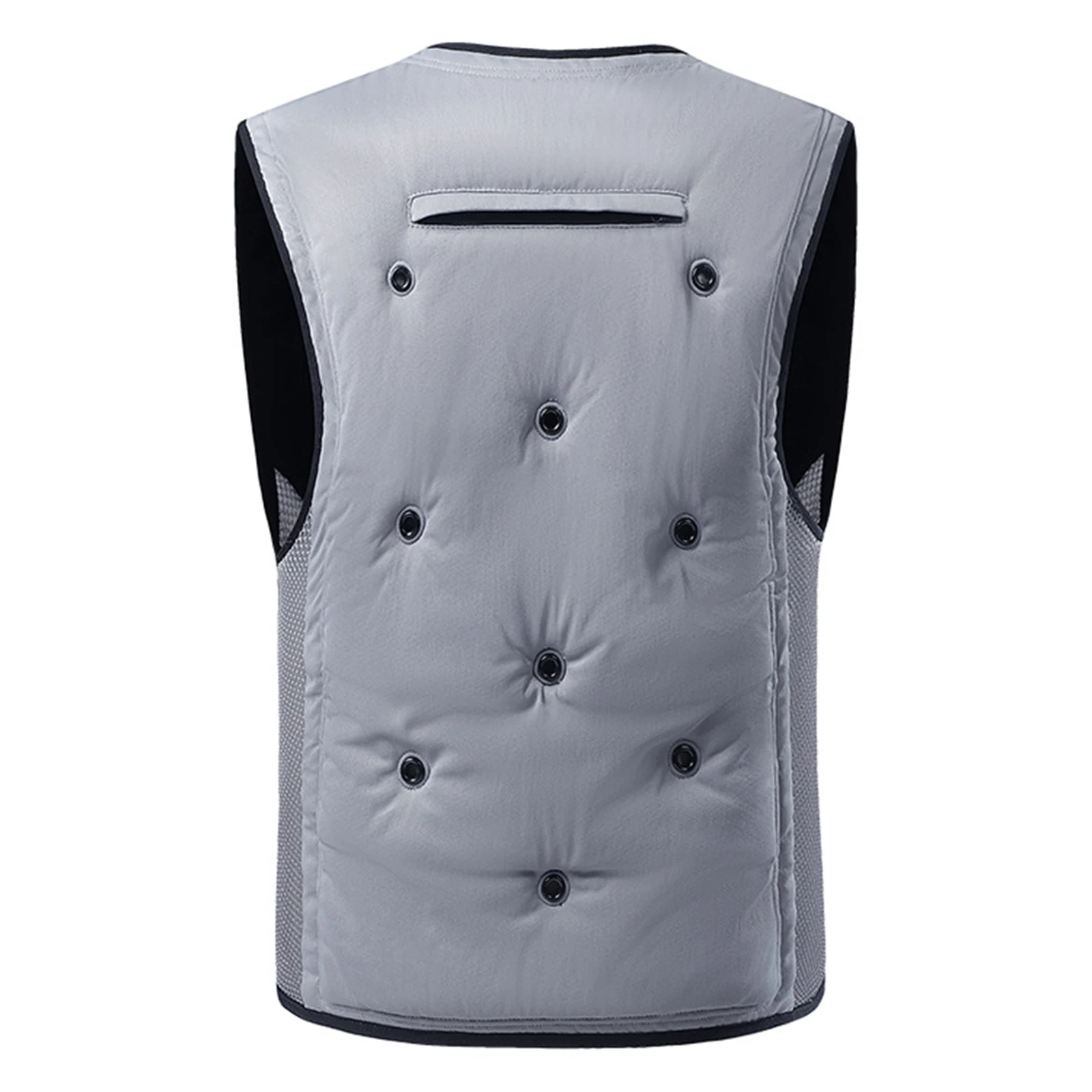 Water-Activated Cooling Vest No Energy Needed Reusable Cooler Vest Lightweight Evaporative Cooling Ice Vests Outdoor for Men
