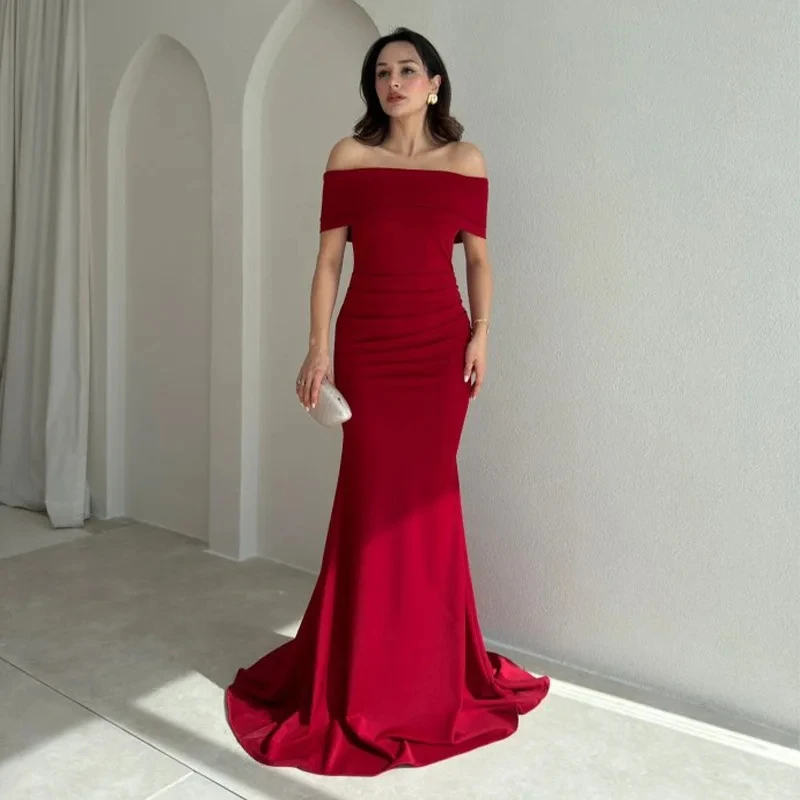 

2026 Spring Summer New Womens Fashion Elegant Desin Solid Color Short Sleeve Slim Tube Top Bodycon Dress