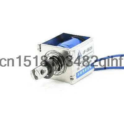 

DC 24V 350mA Push Pull Type Open Frame Solenoid Electromagnet 10mm 20N 4.4LB