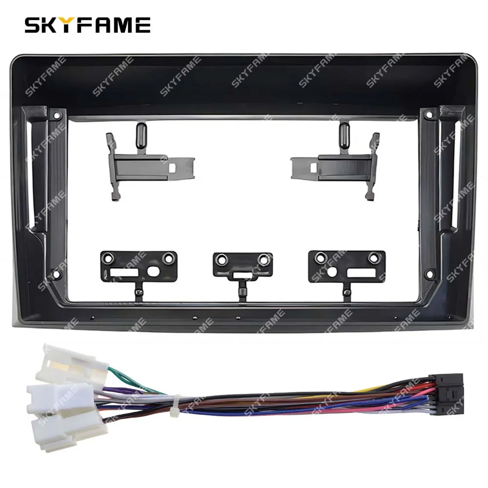 SKYFAME Car Frame Fascia Adapter Android Radio Dash Fitting Panel Kit For Toyota Corolla Spacio