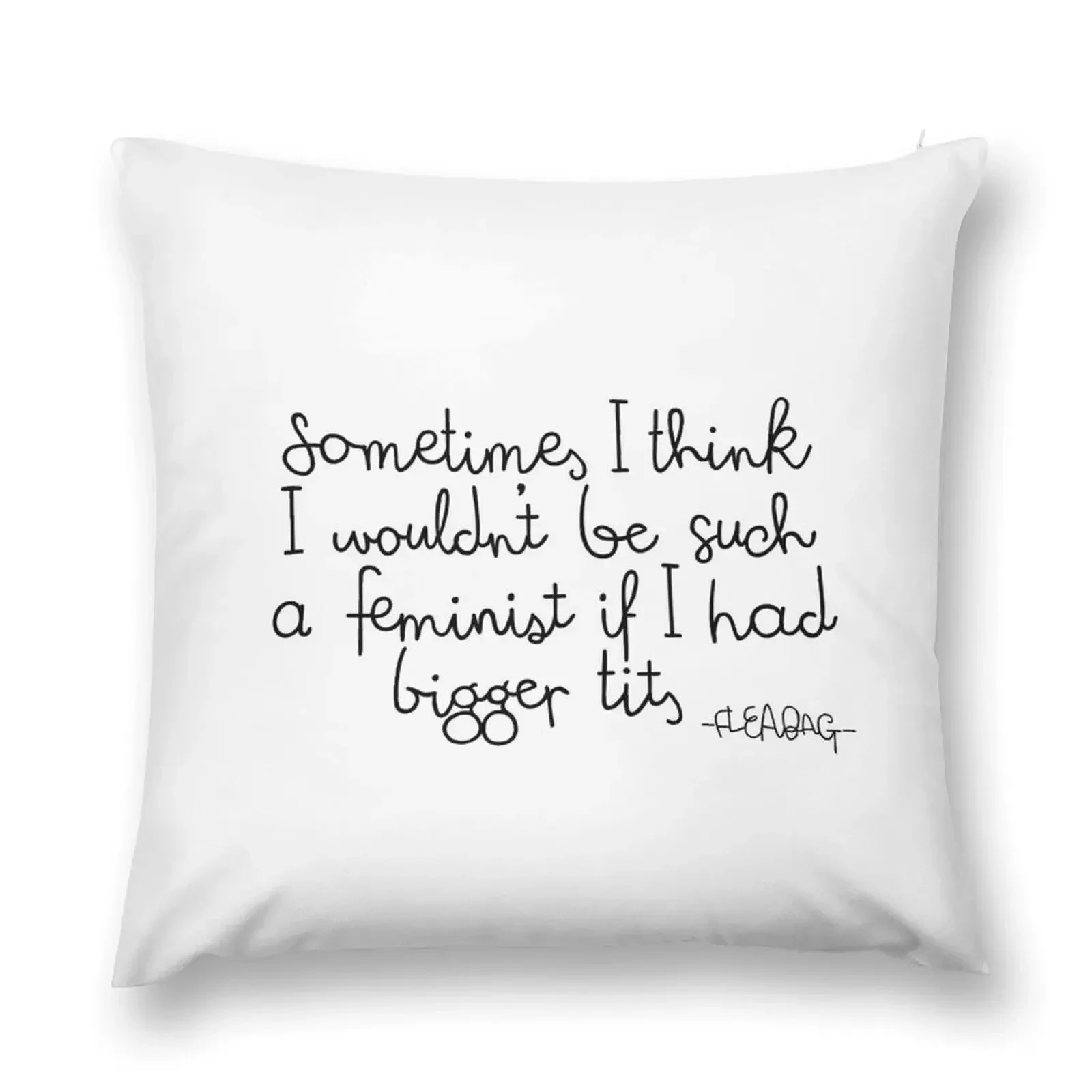 Fleabag Quote Throw Pillow Decorative Cushion Cover Luxury Living Room Decorative Cushions pillow