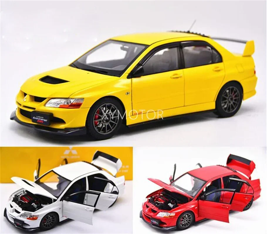 

Super A 1/18 For Mitsubishi Lancer EVO 8 FQ-400 4G63 Diecast Model Car Toys Hobby Gifts Display Ornaments Collection