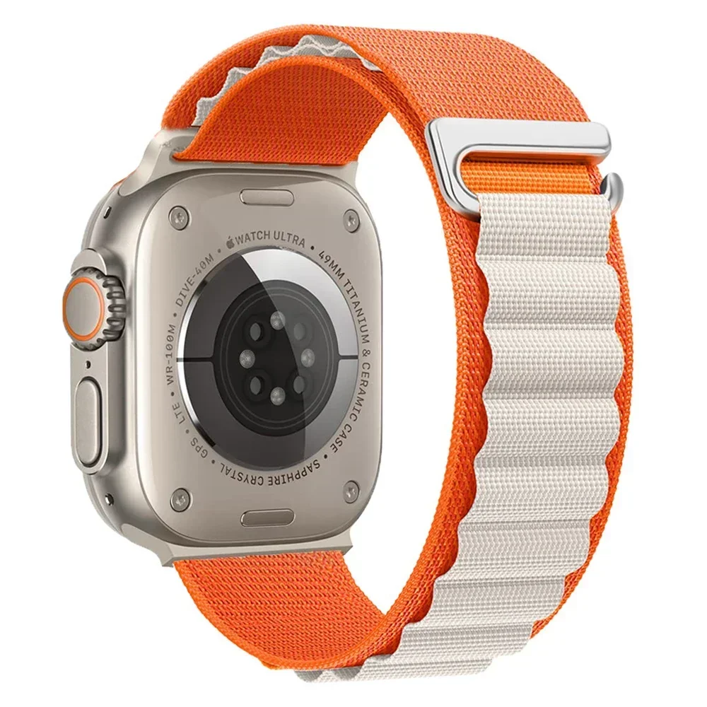 Alpine Loop for Apple watch Band ultra 49mm 44mm 45mm 40mm 41mm 42mm bracelet official 1:1 strap iWatch series7 6 8 5 4 3 se 9 2
