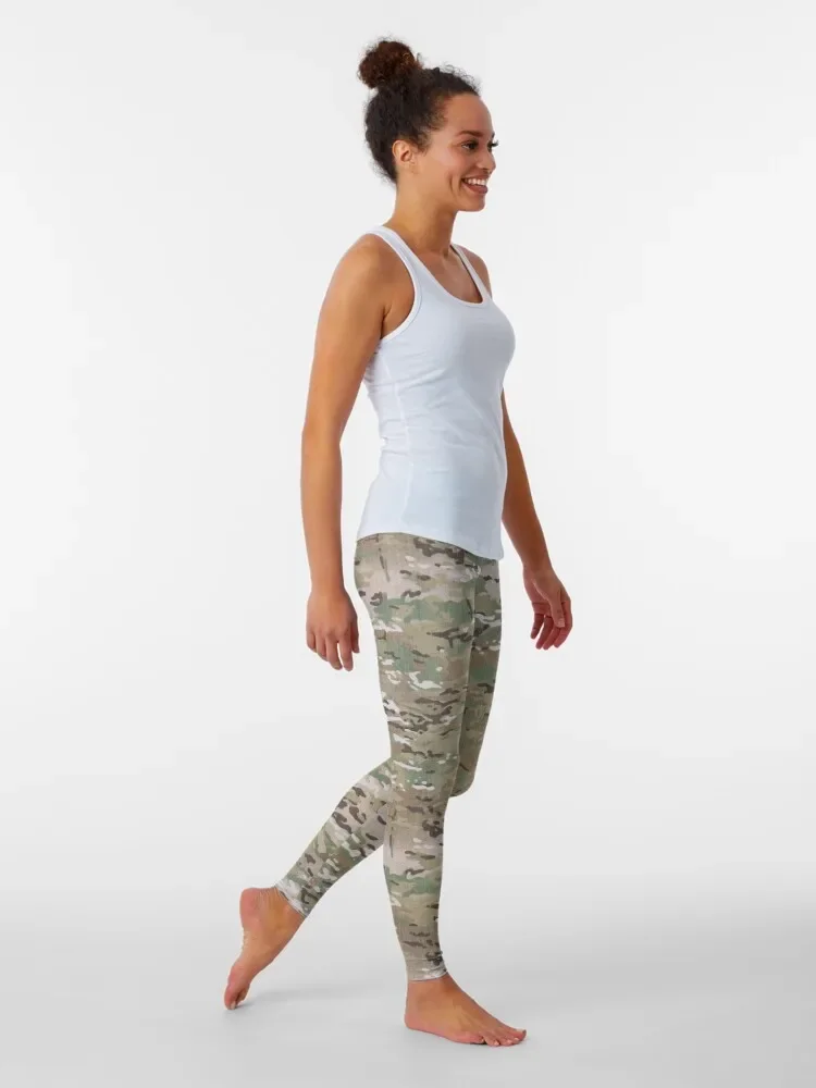 Leggings de camuflaje Multicam para mujer, pantalones de chándal ajustados, Leggings para mujer