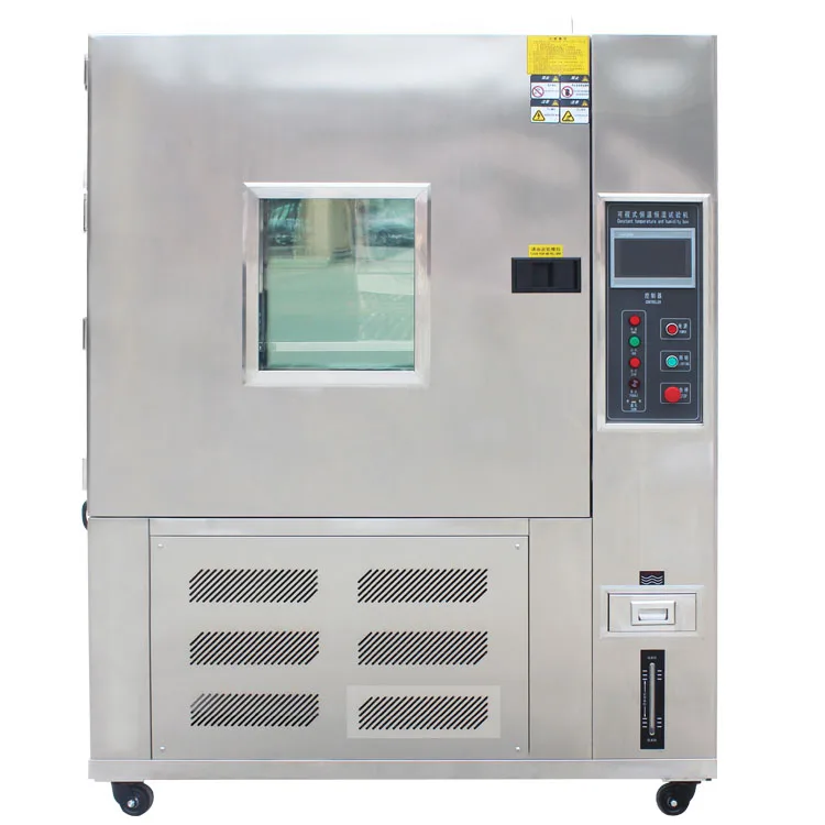 Stainless Steel Environment Simulator Constant Temperature Humidity for Test Chamber LCD Display Electronic 1-Year for Equipment