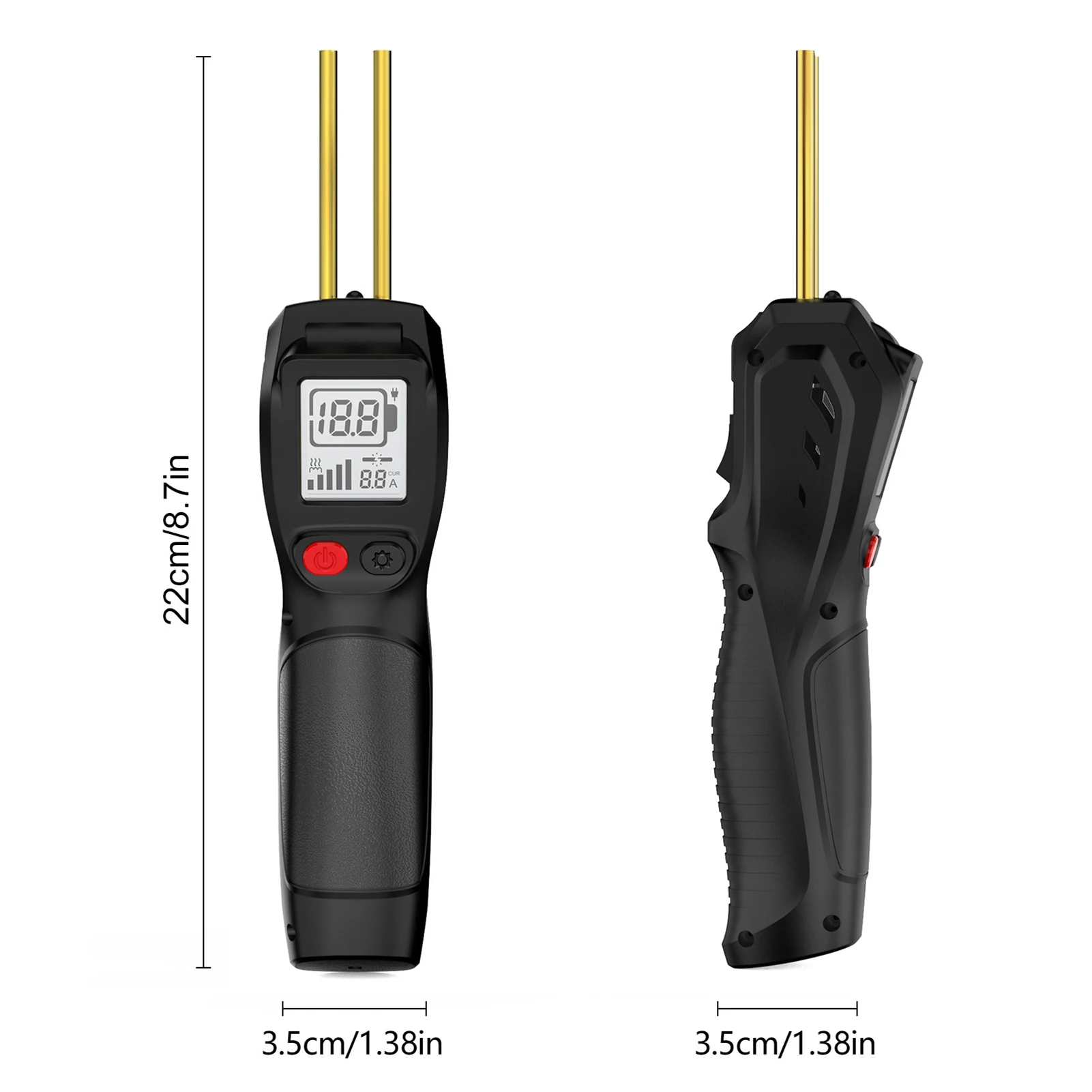 Macchina per la riparazione del paraurti dell'auto Saldatore di plastica senza fili Display LCD Kit di riparazione in plastica con chiodi per saldatura da 200 pezzi Plastica a riscaldamento rapido