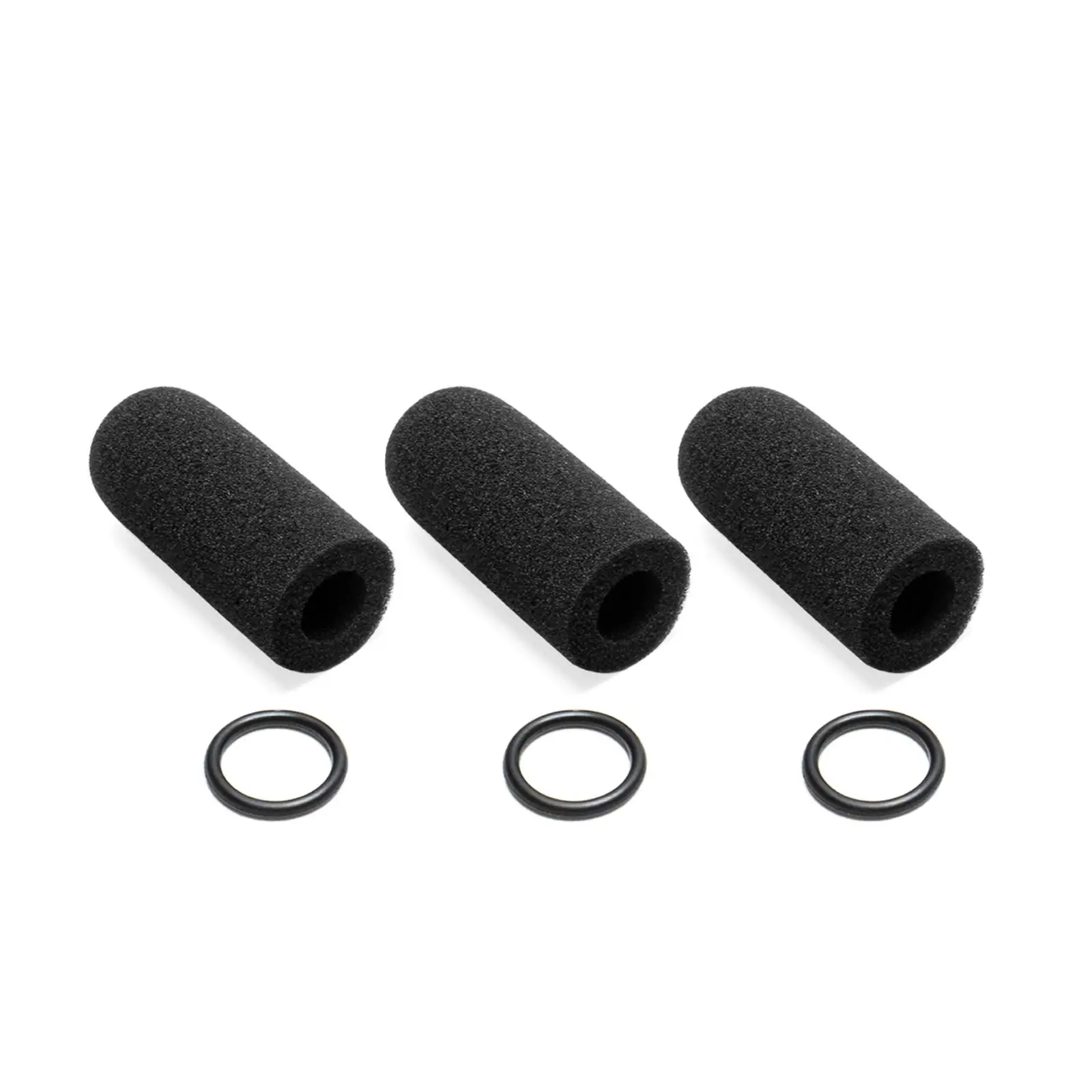 استبدال 3 أغطية ميكروفون رغوية لسماعات David Clark H10-13.4، DC One-X، PRO-X2، DC-Pro X، H10، H20، M-7/M-4/M-5/M-77/DC-87