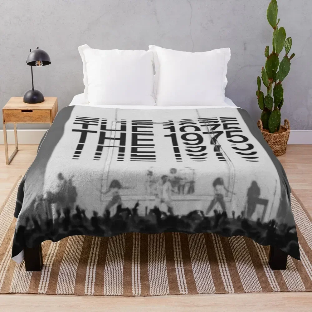 

1975 concert Throw Blanket valentine gift ideas Sofa Blankets For Sofas Thins Blankets