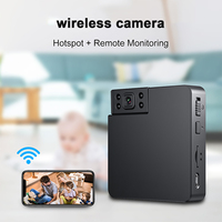 Small wifi mini camera supports mobile APP real-time live broadcast built-in 1200mAh battery camera built-in microphone 60° wide