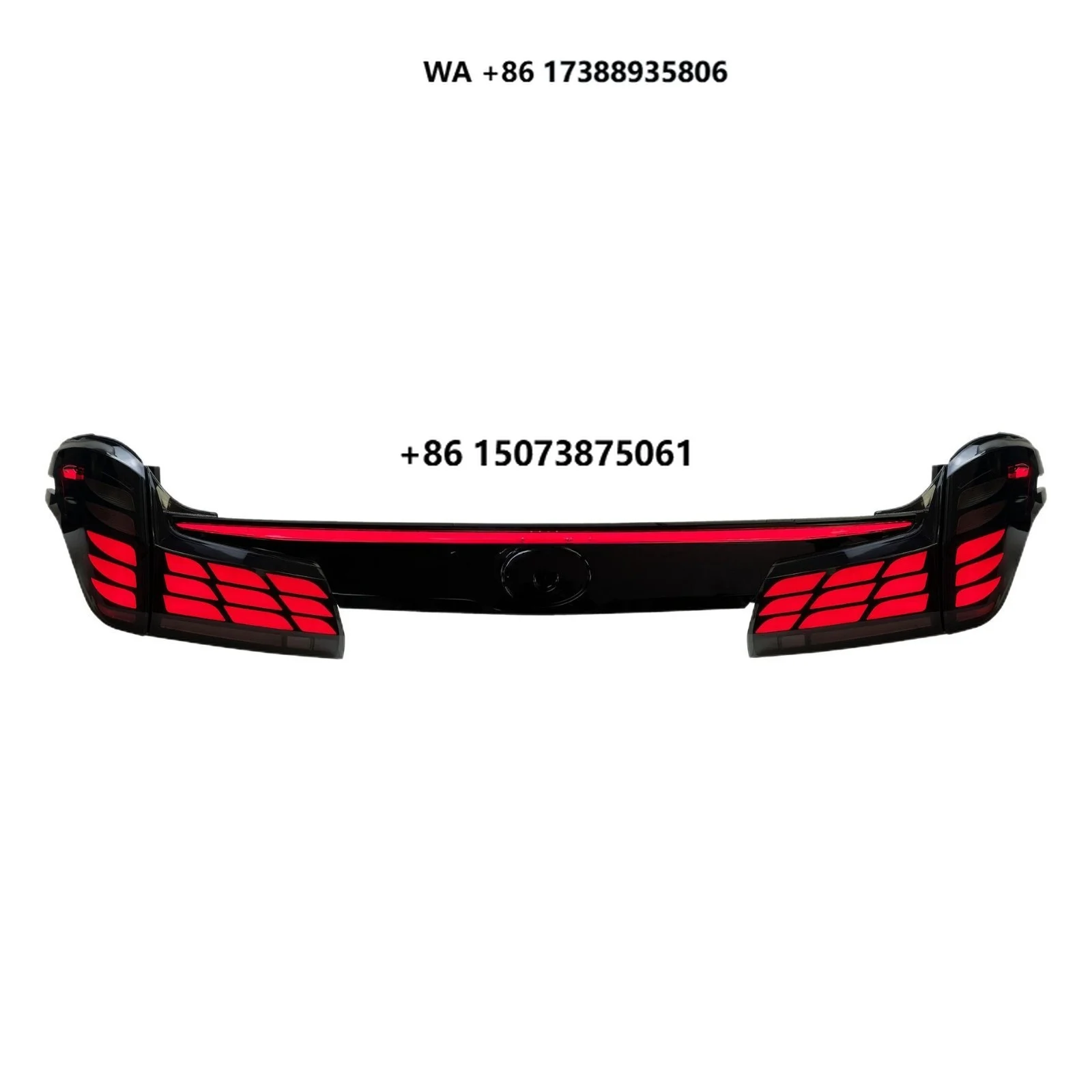 LED Tail Light for 19-23 Rear Lamp with Startup Animation, Sequential Turn Signal & Full Width Through Taillight