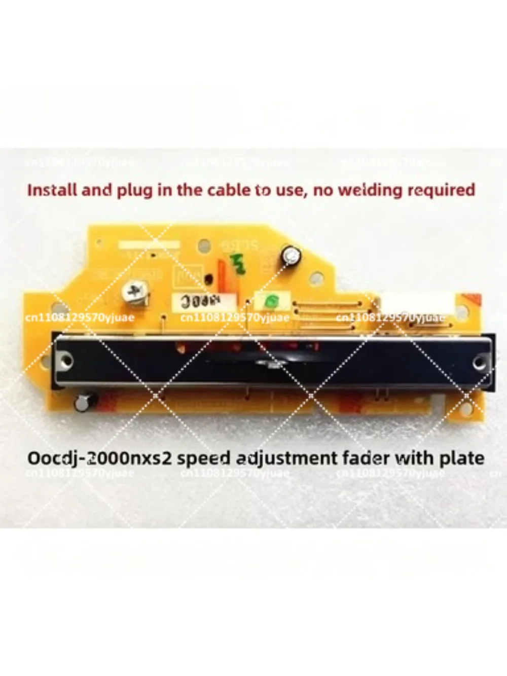 Digital Music Controller Jog Mechanism Board, Non-soldering Speed Adjustment Plate For Club Audio Equipment Maintenance