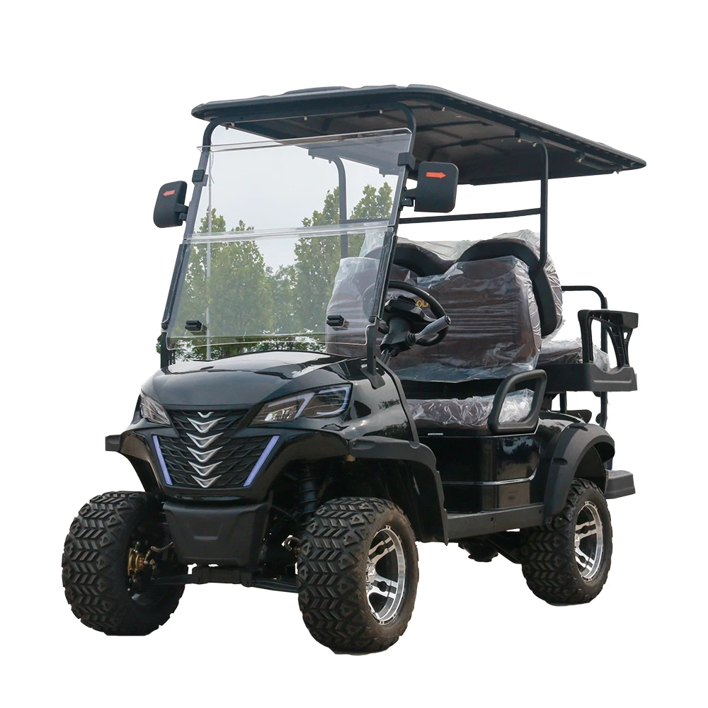 حار بيع 48V حقيبة السيارة القديمة مصنع عربة الغولف الكهربائية #1