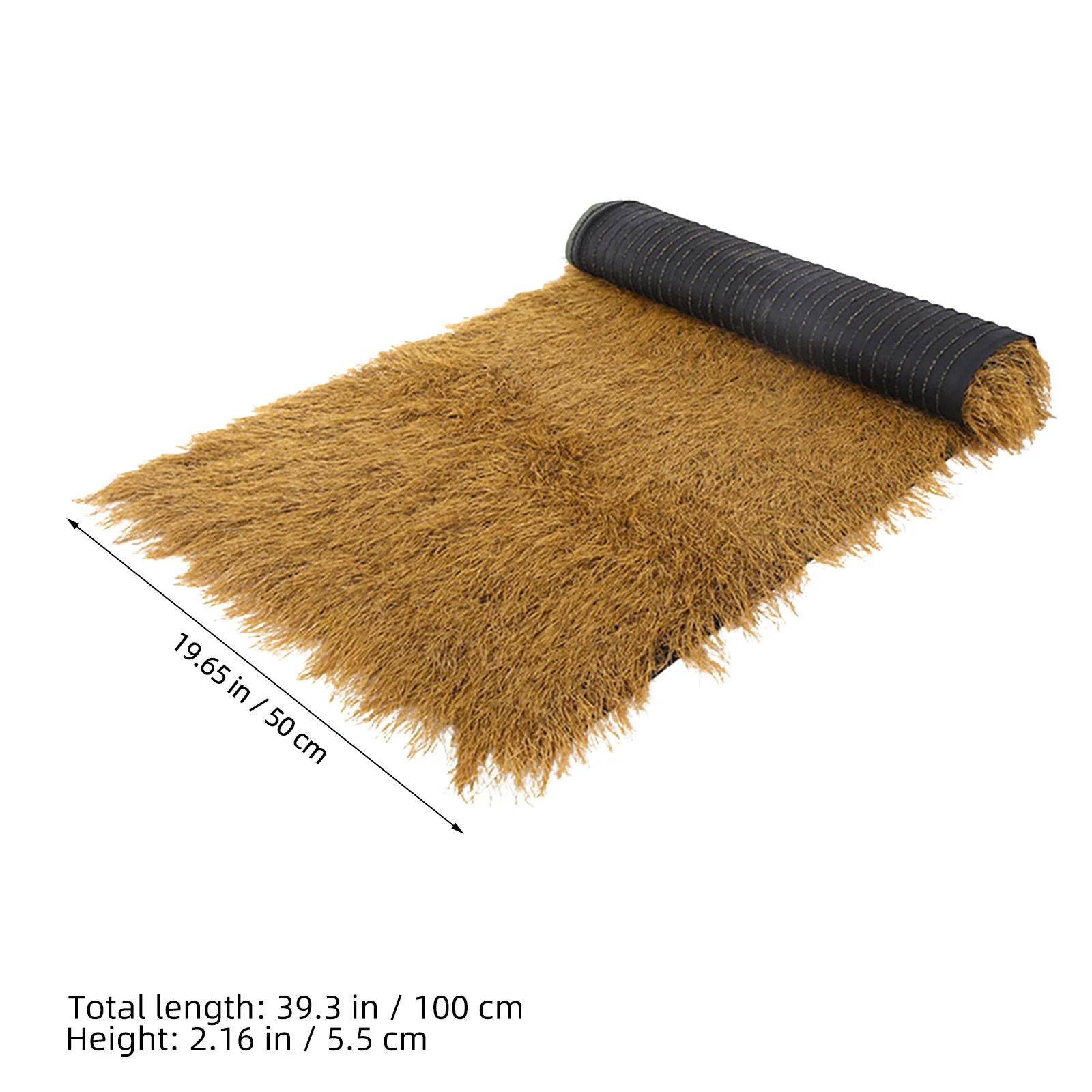 Kunstmatige rieten dakbedekking natuurlijke kleur tuin terras balkon restaurant decor arbeidsbesparende tijdbesparende blind gras