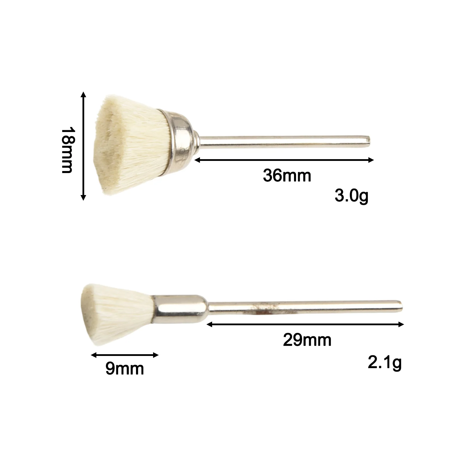 

Cleaning Brushes Abrasive Cleaning Brush Cup Equipment For Engraver For Mechanical Grinder Wool 2.35mm 6PCS 6pcs