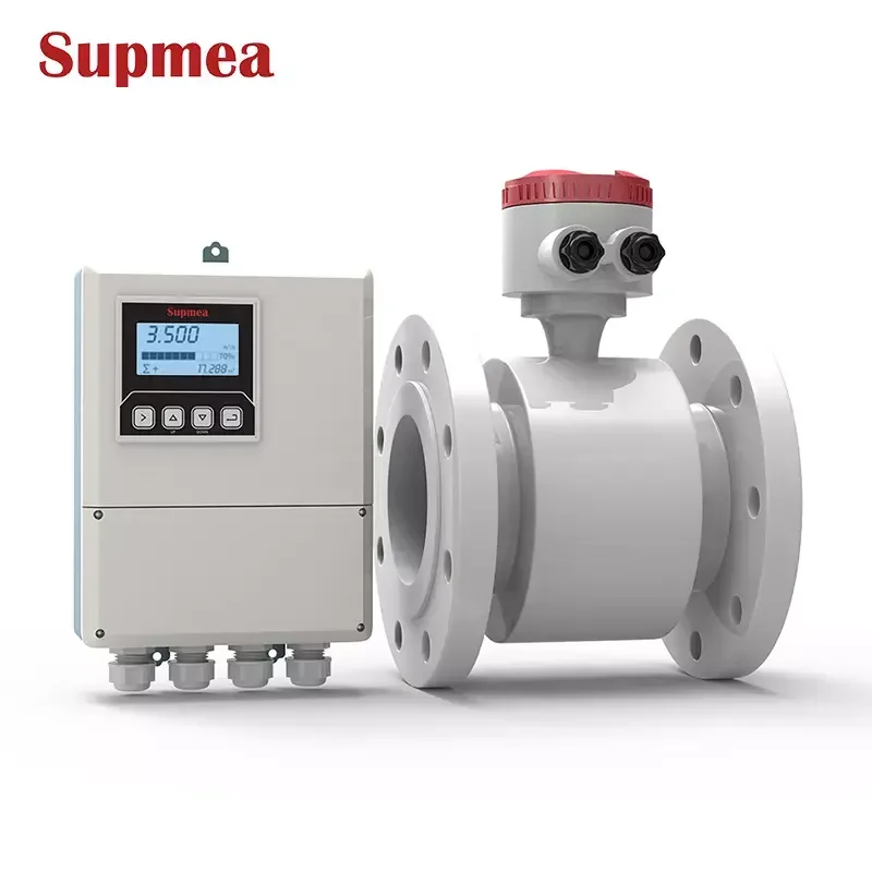 

Water Flowmeter 3 Vertical Type Stream Flow Meter Electromagnetic Tri Clamp 1.5