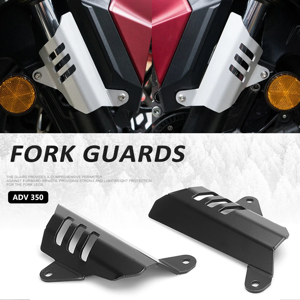 

New Motorcycle Accessories Black Front Fork Guards Protection For Honda ADV350 ADV 350 adv350 Adv 350 2023