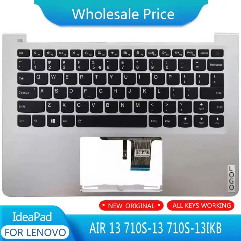 

Новинка, подставка для рук для ноутбука IdeaPad AIR 13 710S-13 710S-13IKB, английская версия, верхняя крышка