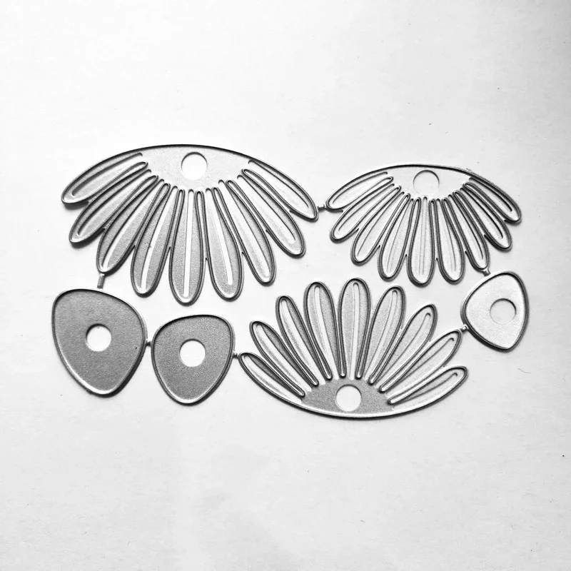 Flower Petal Metal Cutting Dies Stencils Die Cut for DIY Scrapbooking Album Paper Card Embossing