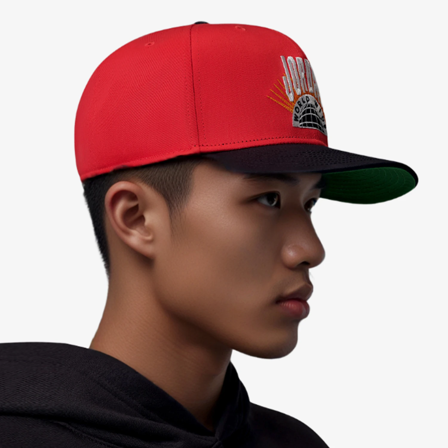 Nike genuine JORDAN men's and women's sports and leisure breathable sun shading duckbill cap IF3508-673 view 2