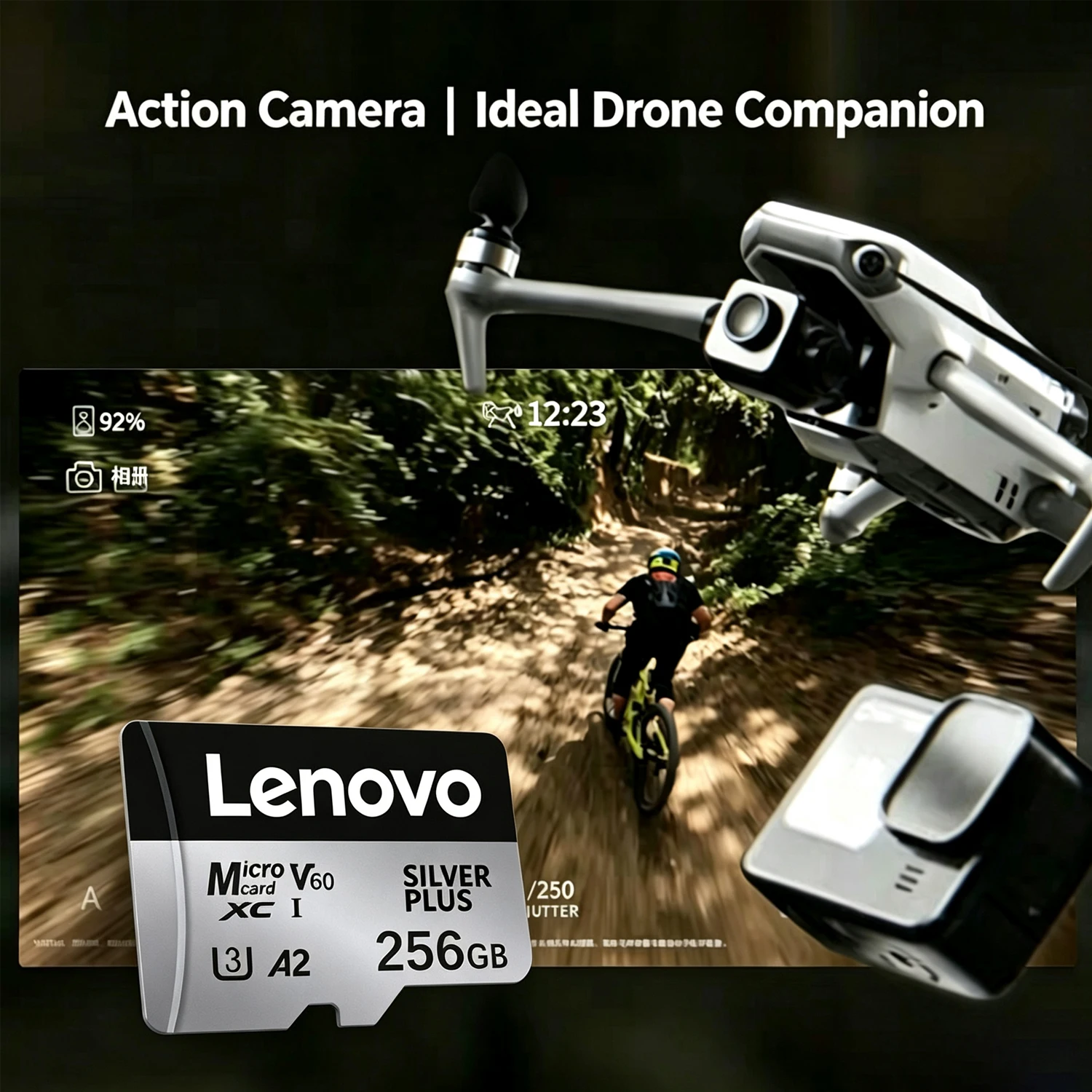 Lenovo Memory Card 1TB High Speed Full HD Video Card 512GB MINI SD Card with Adapter 256GB 128GB Micro SD Card TF Card 64GB