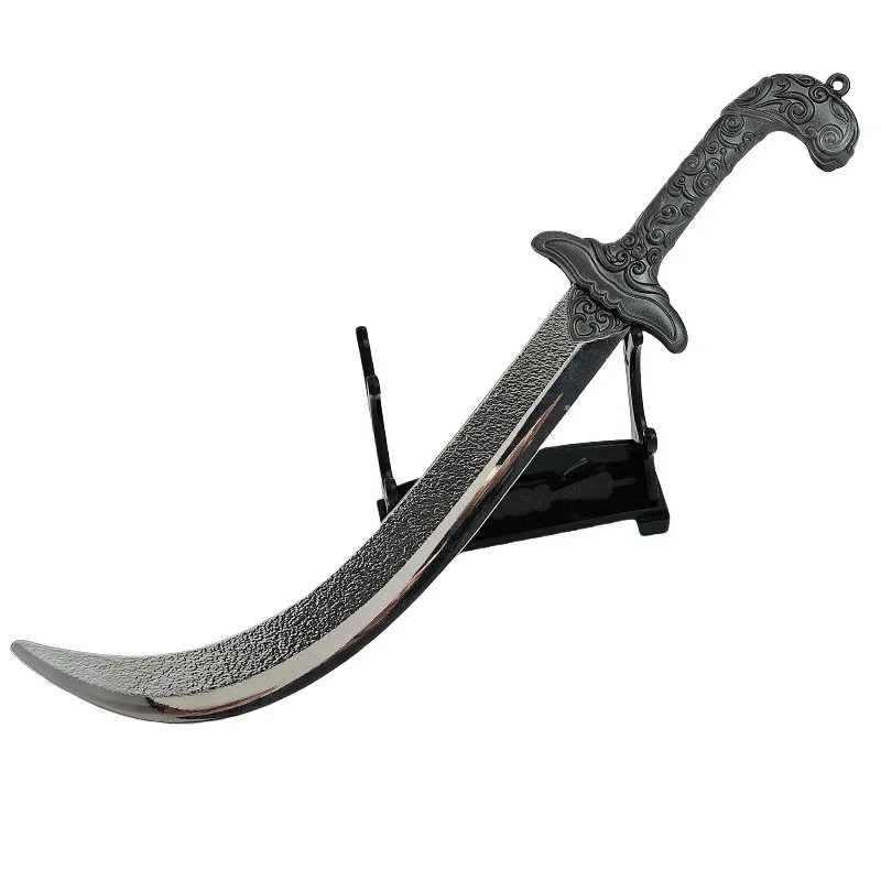 22 cm historischer Roman aus der TV-Serie der Sui- und Tang-Dynastie, peripheres Luo-Cheng-Messer, Metallmodell, Sammlerstück, Schreibtischornament, Jungenspielzeug