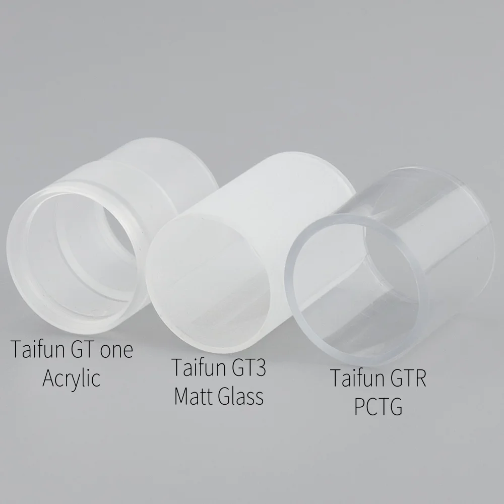 Taifun GT ONE/GTR/3/GT3 réparation remplacement manchon de retrait réservoir acrylique/verre mat/Tube PCTG