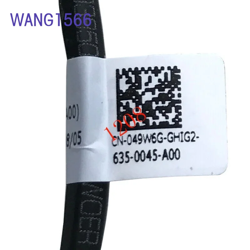 ZJ 10X Nuovo cavo batteria Sostituisci per Dell Latitude E7470 E7270 049W6G DC 020029500