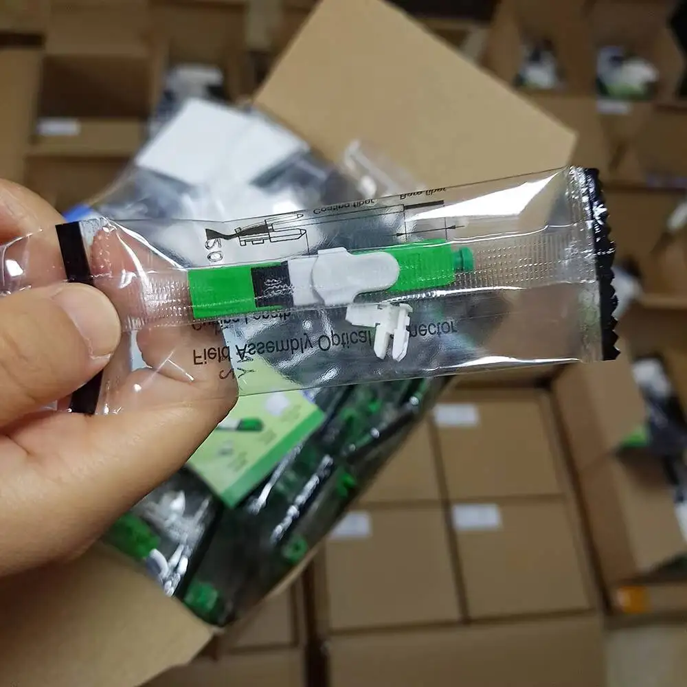 250個のクイックモードコネクタapc/upc,シングルモード,ftthツール,コールドコネクタ,ファイバー,nnector 250d