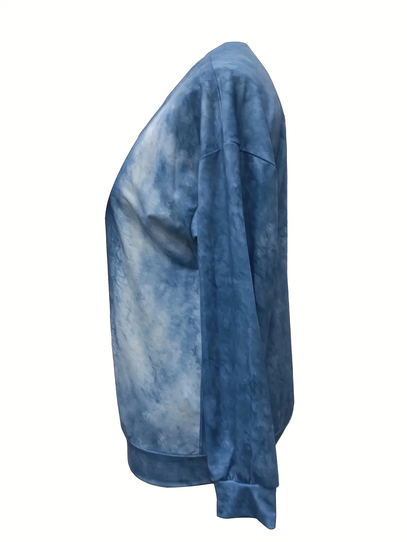 T-shirt a maniche lunghe con motivo gatto casual da donna primavera autunno taglie forti 1XL-5XL T-shirt girocollo moda donna