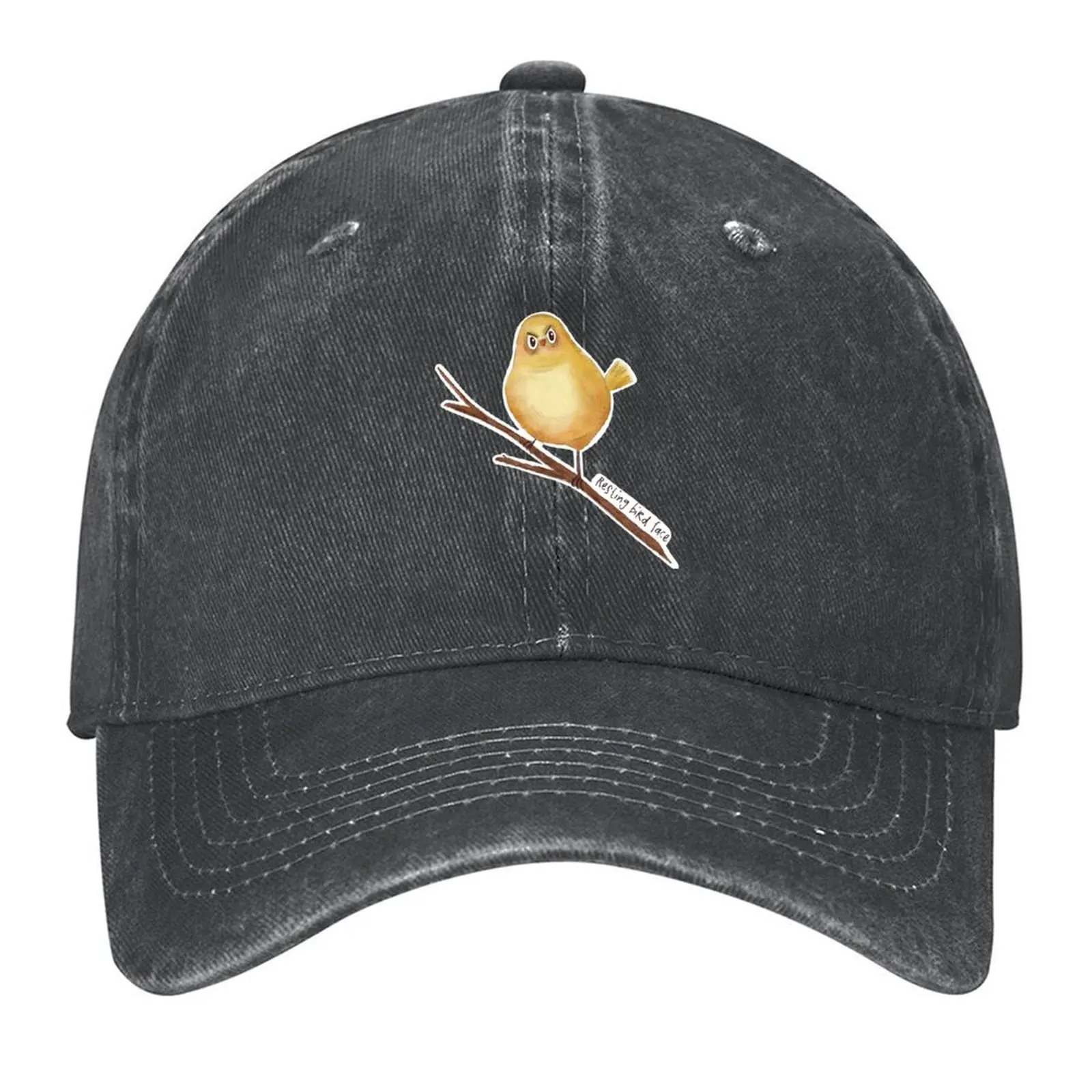 

Resting Bird Face Baseball Cap custom caps Icon Male hat Gentleman Hat Golf Wear Men Women's