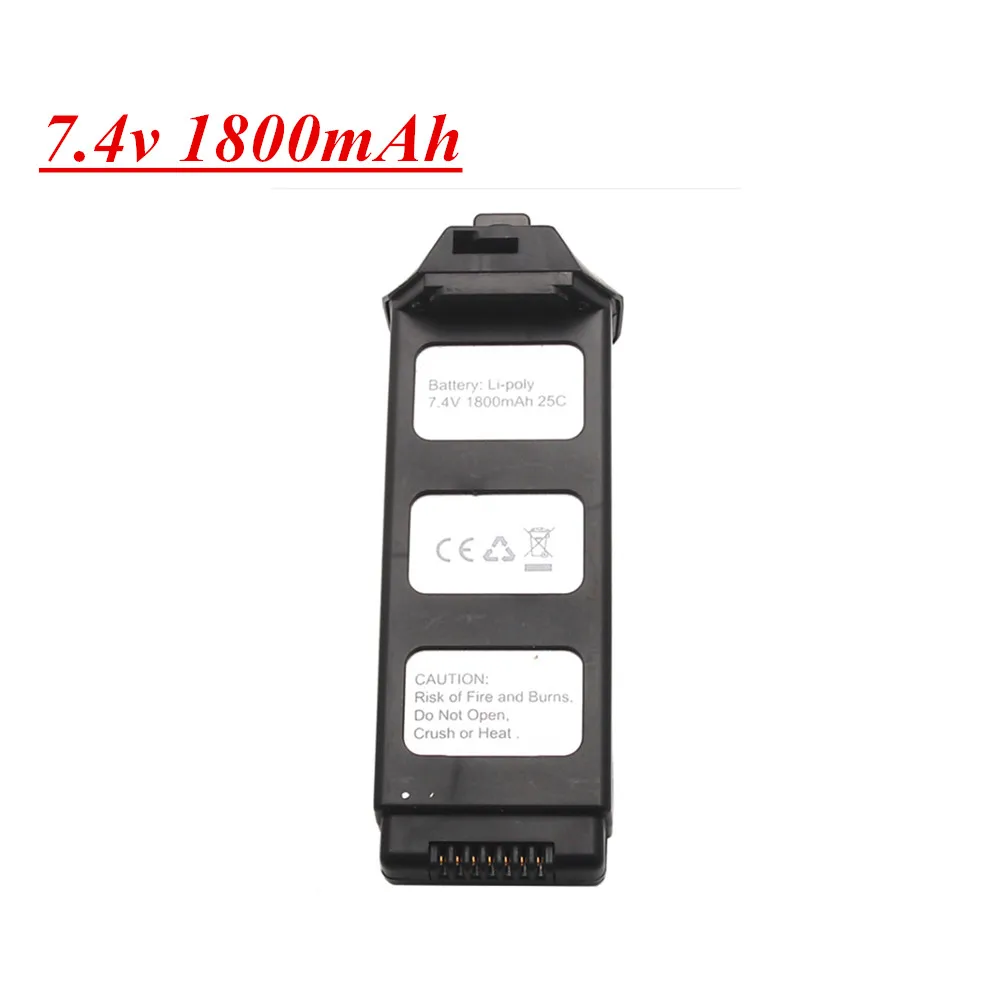 7.4V 1800mAh LiPo Battery For MJX R/C Bugs 5W B5W 4K RC Quadcopter Spare Parts 7.4v Drone Battery For X5 Pro Battery