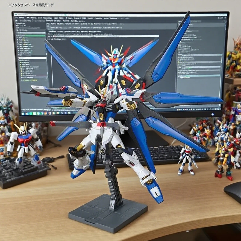 

Bandai PB Limited HG 1144 Strike Freedom Gundam Type II Wings Of Light Effect Set Anime Action Figure Assembly Model Robot Toy