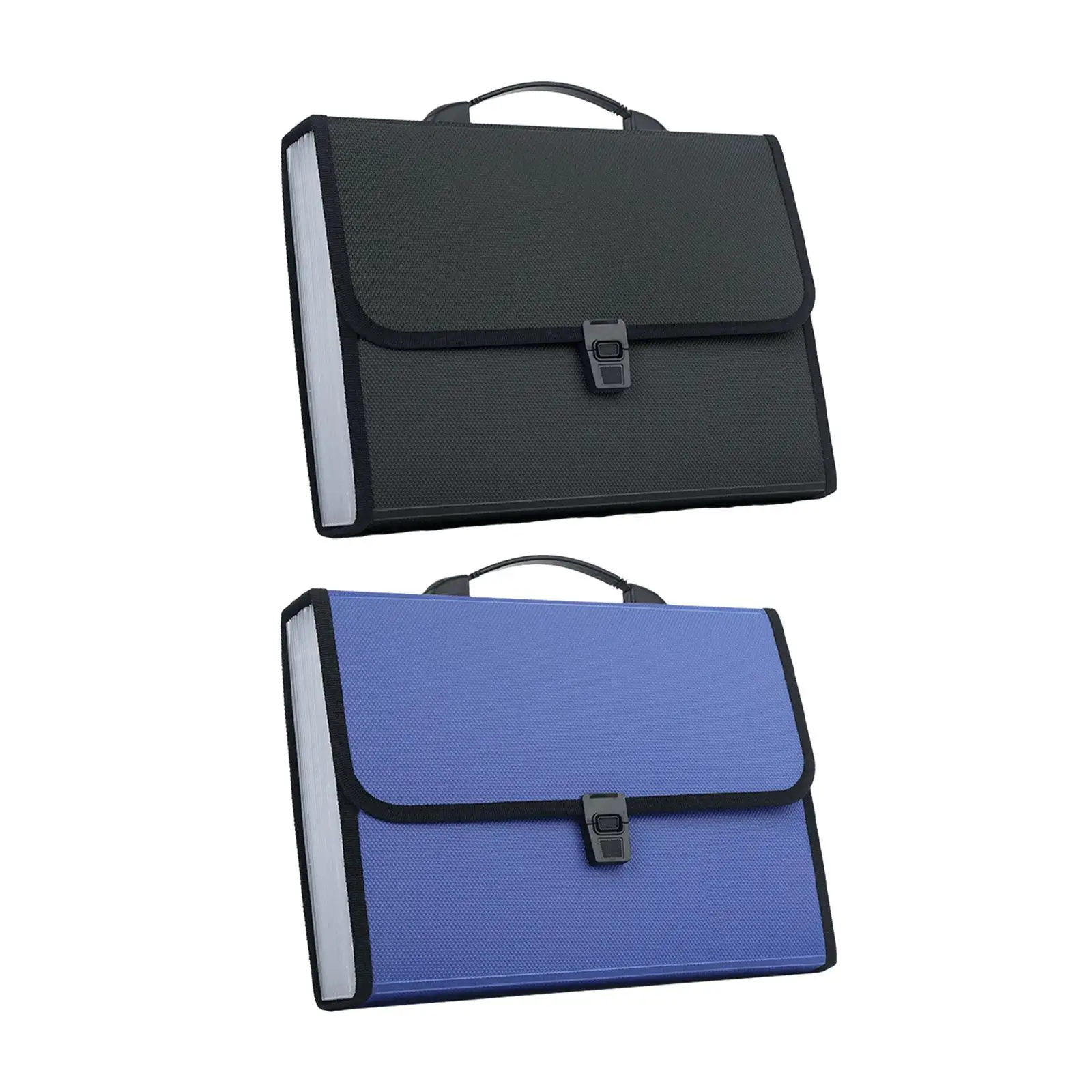 A4 Expandable File Folder with Snap Closure Paperwork Folder Wallet Document Organizer Paper Document Receipt Organizer for Home