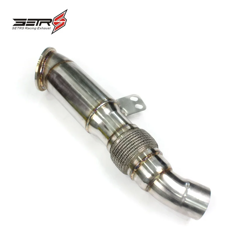 Head Section High flow Pipes Exhaust Pipes branch downpipe Exhaust Pipe with catalystfor BMW M140 B58