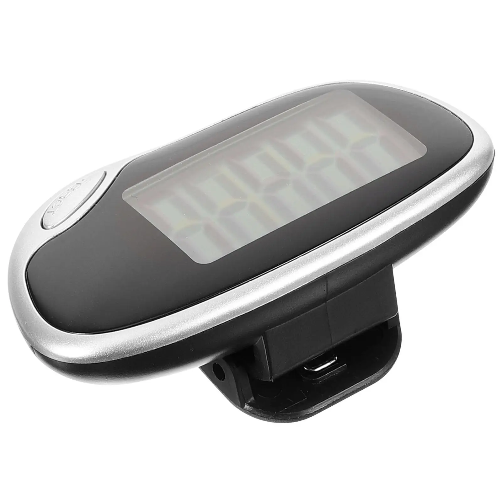 

Walking and Running Pedometer Large Screen (black) Professional Step Counter Big Portable Convenient Passometer Fitness