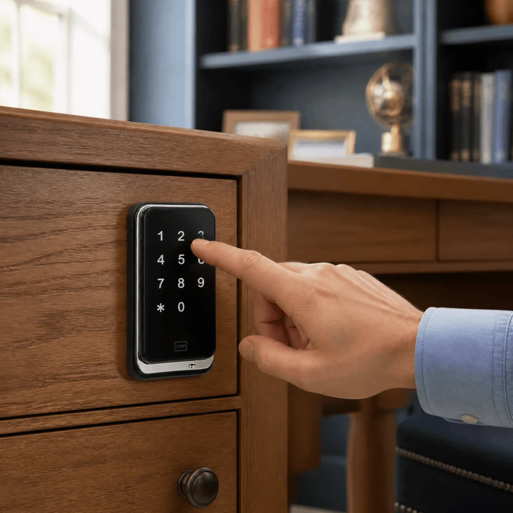 Convenient Zinc Alloy Coded Lock Keyless Code Unlock Digit Code Combination Cam Lock Cabinet Coded Lock Mailbox