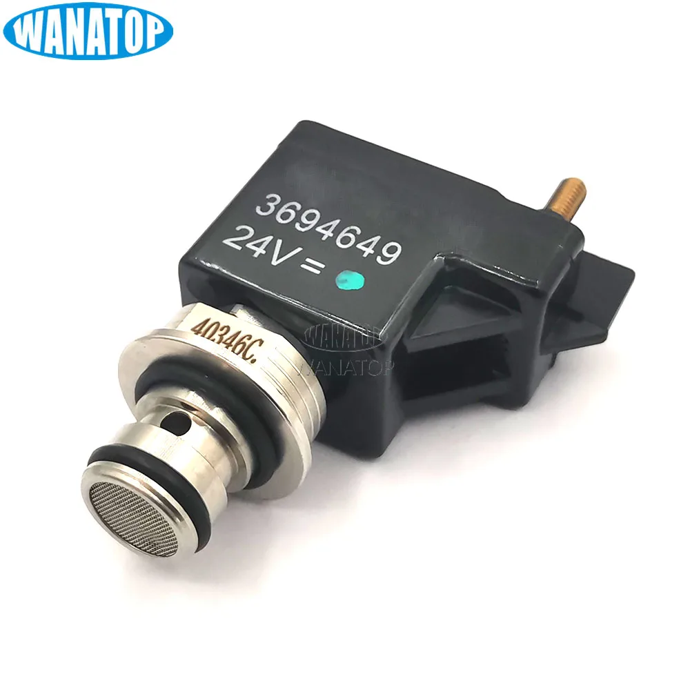 

Engine In Cylinder Brake Solenoid Valve 3694649 S3694649A2080 3694649F 3697995F for Foton Cummins ISG 24V