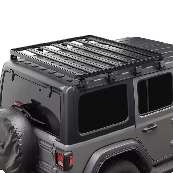 

Багажник на крышу с летающим крылом для Wrangler JL, алюминиевая рама на крыше, комплект кузова для бездорожья, южноафриканская рамка для багажа Frontrunner Exte