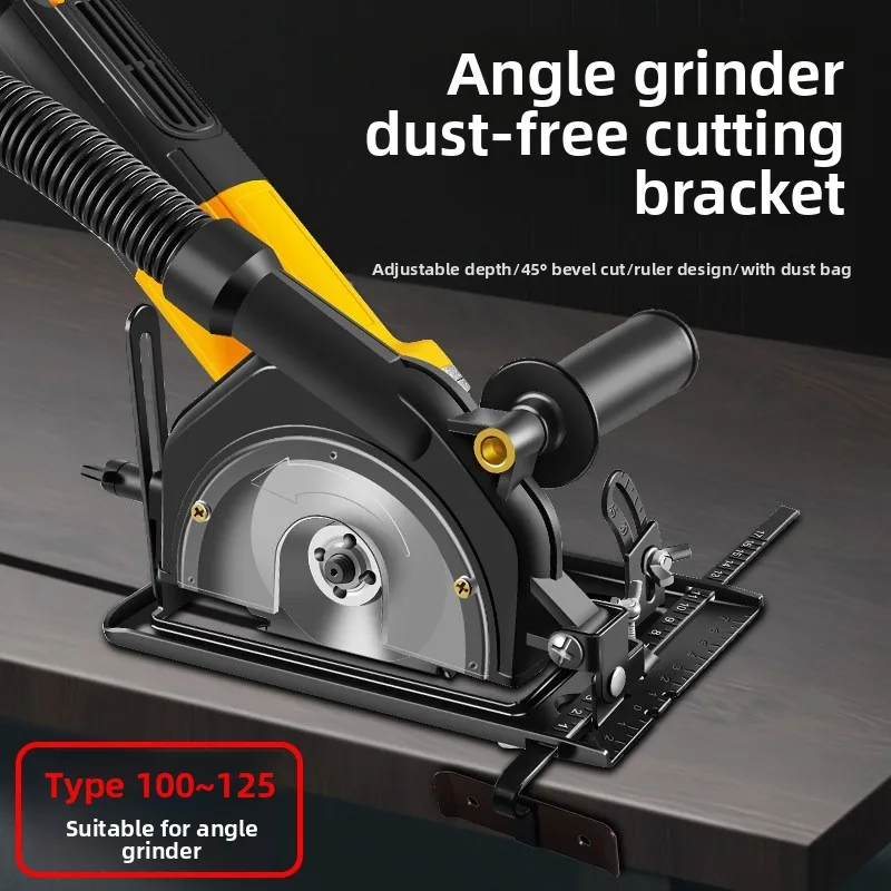 Small Hand Grinding Angle Grinder Multifunctional Universal Bracket Grinder Variable Cutting Machine Base Modified Woodworking